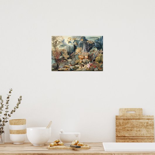 Ocean Life Poster (Küche)