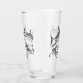 Ocean Life Squad® Shark Design for Ocean Lovers Glas (Rechts)
