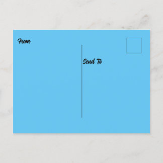 Ocean Life Water Turtle Postkarte