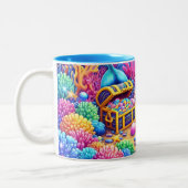 Ocean Life Zweifarbige Tasse (Links)