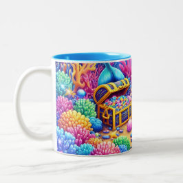 Ocean Life Zweifarbige Tasse