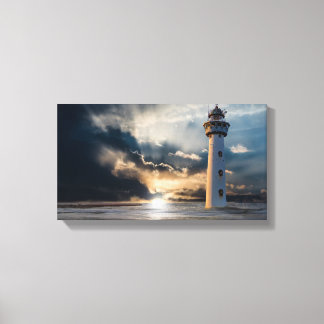 Ocean Lighthouse Leinwanddruck