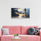 Ocean Lighthouse Leinwanddruck (Insitu (Wohnzimmer))