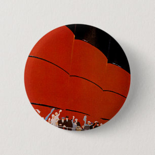 Ocean Liner Bon Voyage Button