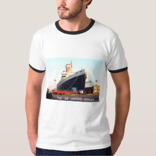 Ocean Liner der Vereinigten Staaten von Staaten T-Shirt