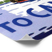 OCEAN LINER EMPRESS VON BRITANNIA POSTER (Ecke)