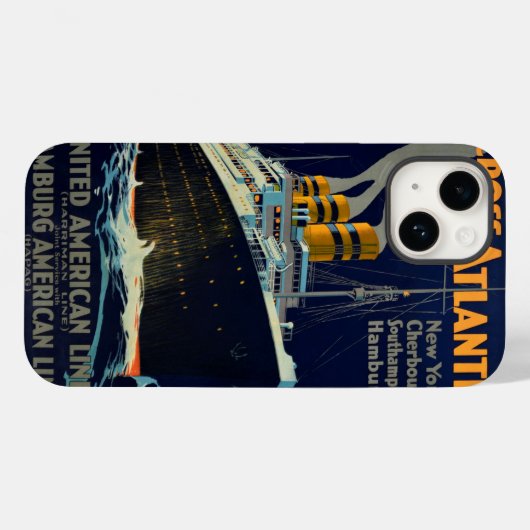 OCEAN LINER EUROPA AMERIKA Case-Mate iPhone HÜLLE (Rückseite (Horizontal))