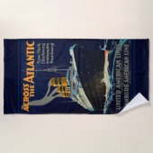 OCEAN LINER EUROPA AMERIKA STRANDTUCH (Vorderseite)