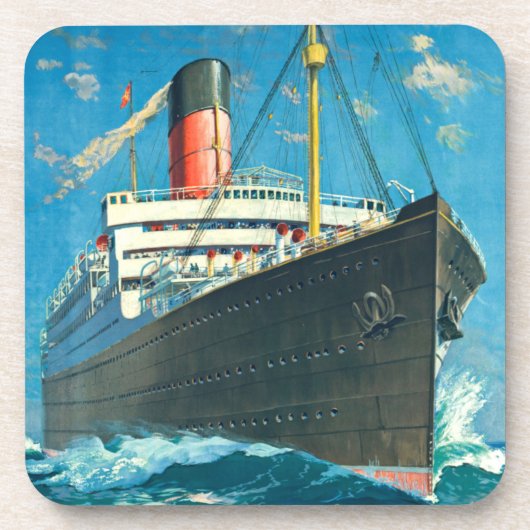 OCEAN LINER GETRÄNKEUNTERSETZER (Vorderseite)