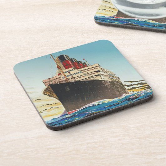 OCEAN LINER GETRÄNKEUNTERSETZER (Linke Seite)