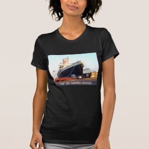 Ocean      LinerT-Shirt der Vereinigten Staaten T-Shirt