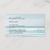 Ocean-Logo Visitenkarte (Rückseite)