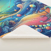 Ocean Lover Artistic Sherpadecke (3/4)