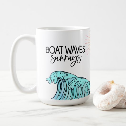 Ocean Lover Kaffeetasse (Mit Donut)