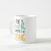 Ocean Lover's Morning Cup Kaffeetasse (Vorderseite Links)