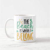 Ocean Lover's Morning Cup Kaffeetasse (Links)
