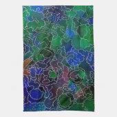 Ocean Maze Geschirrtuch (Vertikal)