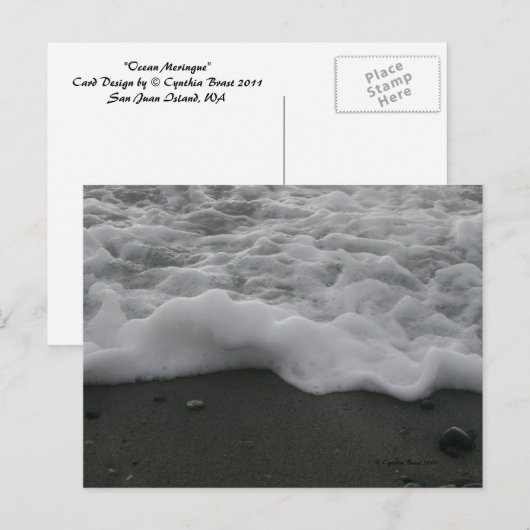 Ocean Meringue! Postkarte (Vorne/Hinten)