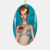 Ocean Mermaid Keramikornament (Rechts)
