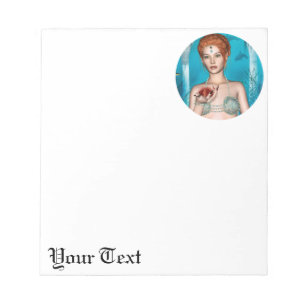 Ocean Mermaid Notizblock