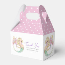 Ocean Mermaid Party Baby Dusche Vielen Dank