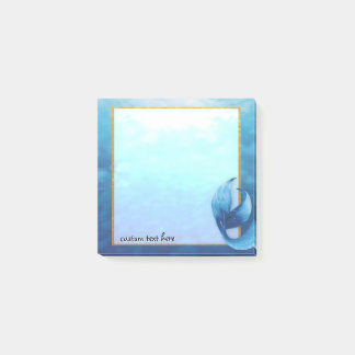 Ocean Mermaid Schwanz Custom Post-It Notes Klebezettel