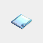 Ocean Mermaid Schwanz Custom Post-It Notes Klebezettel (angewinkelt)