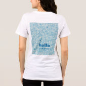 Ocean Mind – Geboren zum Schweben Tri-Blend Shirt (Rückseite)