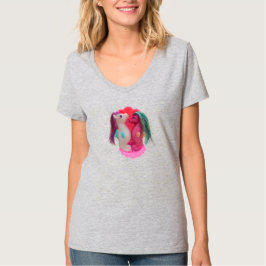 Ocean Mist and Sea Rose the Sea Glimmers T-Shirt