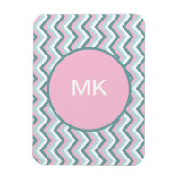 Ocean Mist Zickzack Muster