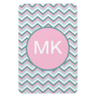 Ocean Mist Zickzack Muster