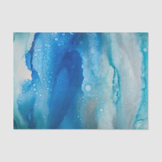 Ocean Moods Tissue | Style #5 | Geschenke Seidenpapier (Vorderseite)