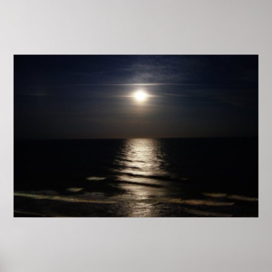 Ocean Moon Poster (Vorne)