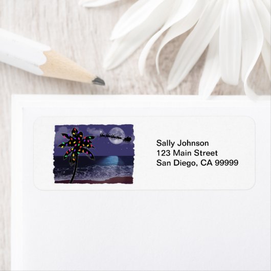 Ocean Moonlight Weihnachtsfeiertag (Insitu)