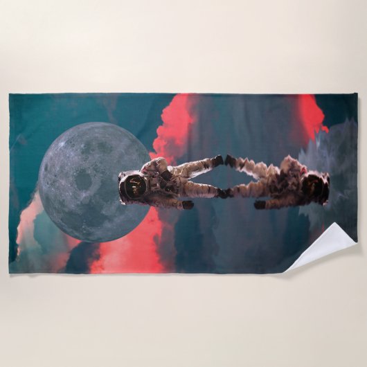 Ocean Moonwalk Strandtuch (Vorderseite)