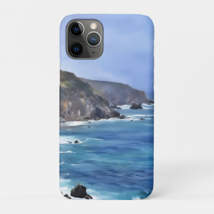 Ocean Mountain Big Sur Küste Handy Case