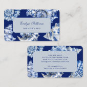 Ocean Muscheln Visitenkarte (Vorne/Hinten)