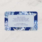 Ocean Muscheln Visitenkarte (Rückseite)