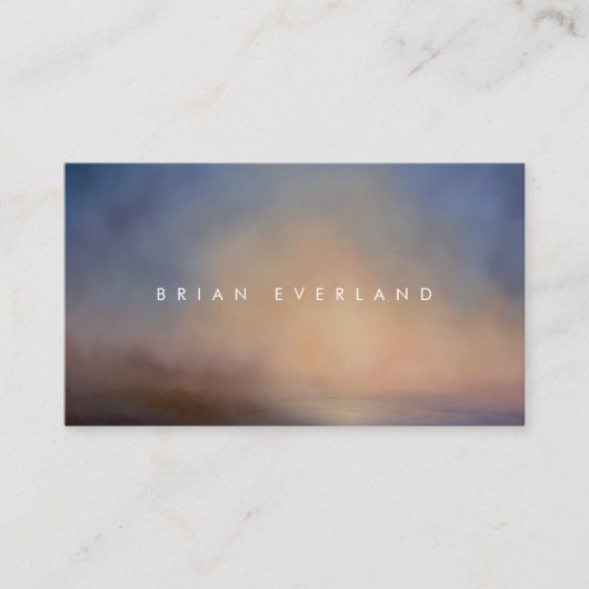 Ocean Mystery Contact Profile Ernennungskarte Terminkarte (Vorderseite)