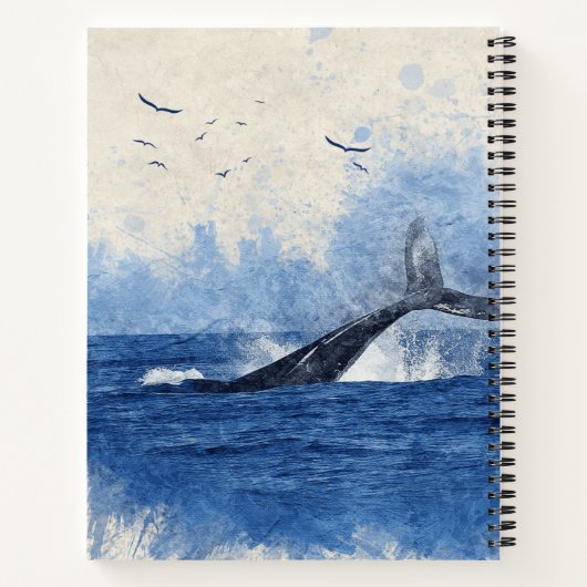 Ocean Notebook – Sea-Inspired Journal for Notes Notizblock (Rückseite)