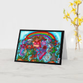 Ocean of Joy Card Karte (Gelbe Blume)