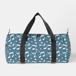 Ocean of Music patterned Duffle Bag