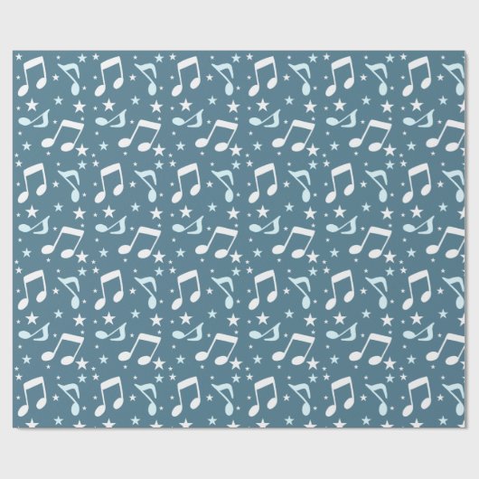Ocean of Music patterned Geschenkpapier (Flach)