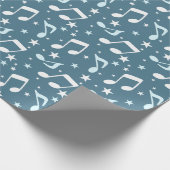 Ocean of Music patterned Geschenkpapier (Ecke)