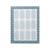 Ocean of Music patterned Notizblock (Rotiert)