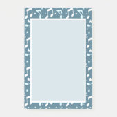 Ocean of Music patterned Post-it Klebezettel (Vorderseite)