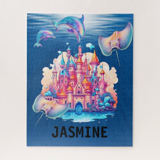 Ocean Palace mit Meerestiere Puzzle (Vertikal)
