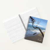 Ocean Paradise Swing Foto Grosses SpiralNotebook Notizblock (Innenseite)