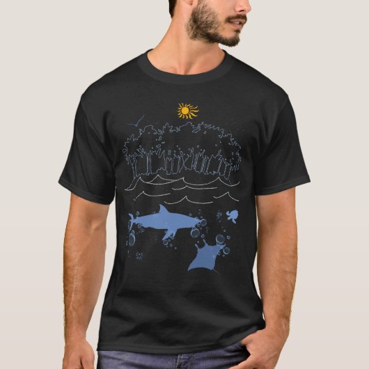 Ocean Paradise T-Shirt (Vorderseite)