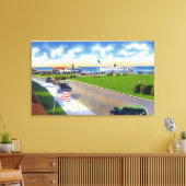 Ocean Park View of Boats Ankunft am Hafen Leinwanddruck (Insitu (Wohnzimmer))